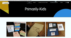 Desktop Screenshot of primarily-kids.com
